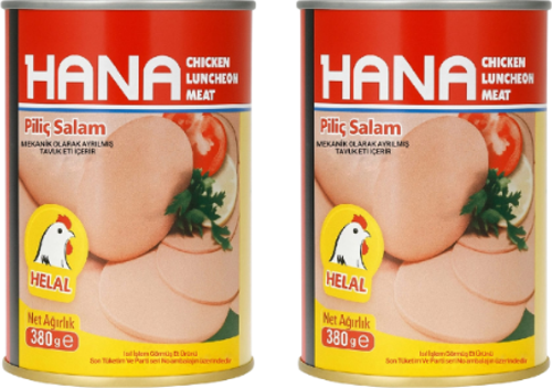Konserve Piliç Salam 380 g x2 Adet