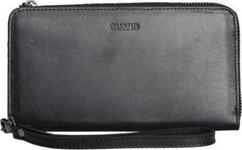 Antik Siyah Çok Fonksiyonlu Hakiki Deri Cüzdan ve El Çantası Erkek / Kadın P3043