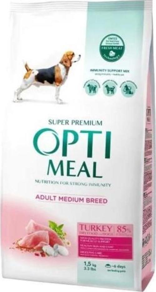 Hindi Etli Orta Irk Yetişkin Köpek Maması 1,5 Kg