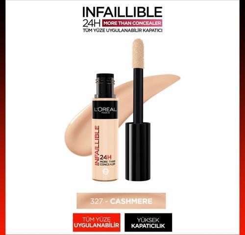 Infaillible 24H Tüm Yüze Uygulanabilir Kapatıcı - 327 Cashmere