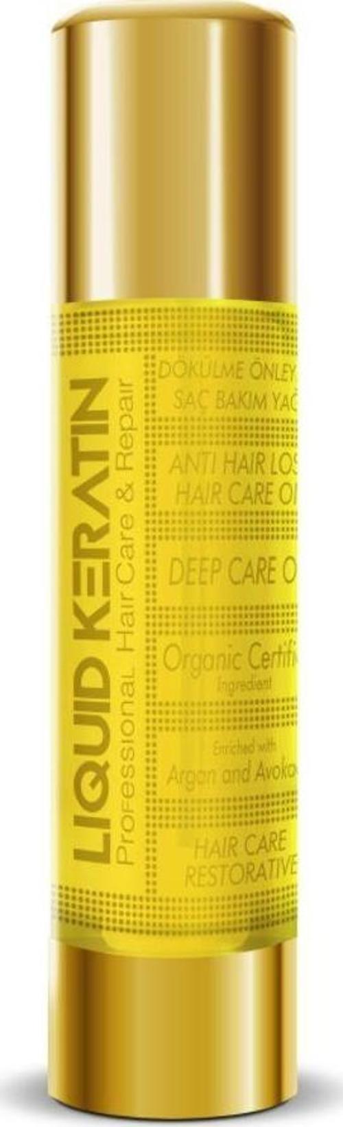 Dökülme Önleyici Saç Güçlendirici Doğal Keratin Dip Bakım Yağı (50ML)