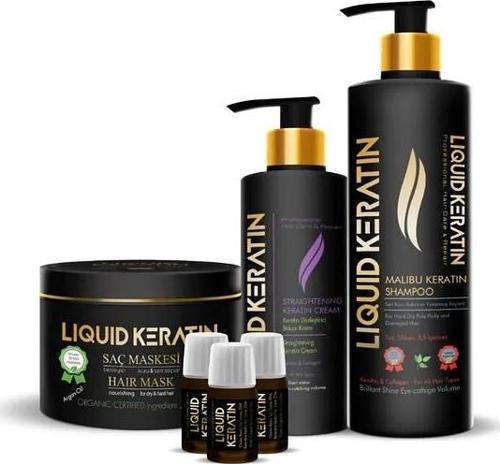 Çift Etkili (ONARICI) Keratin Bakım (ŞAMPUANLI 4 LÜ SET)