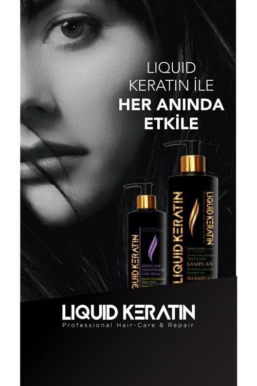 Kuru Mat Sert Kabaran Saçlar İçin 2'li Keratin Bakım Seti