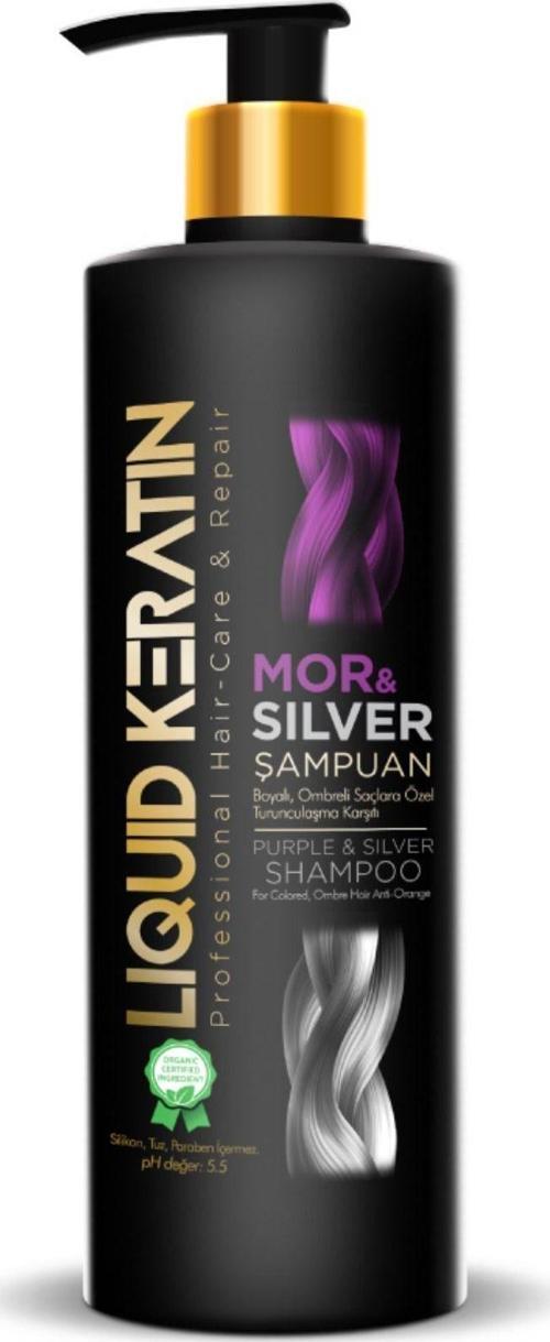 Keratinli Mor & Silver Şampuan