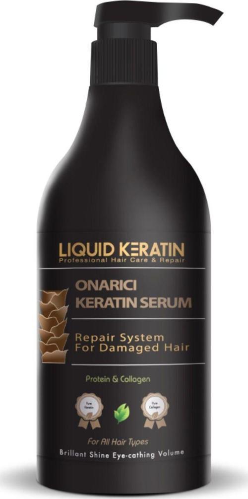 Onarıcı Saf Keratin Saç Bakım Serumu (500ml)