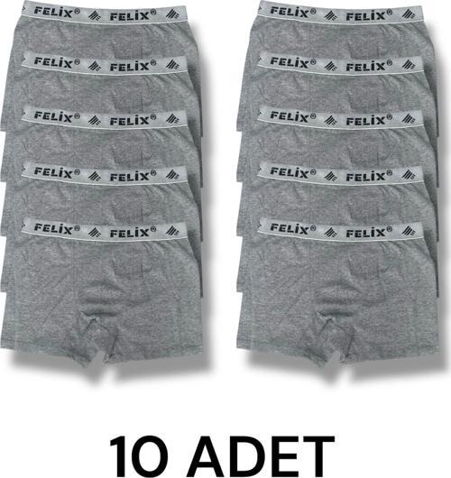 Pamuklu Likralı Erkek Boxer 10'lu Paket