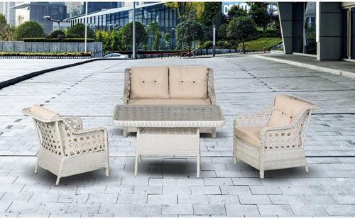 Sirius Model 2+1+1 Masa Hediye Rattan Bahçe Ve Balkon Takımı