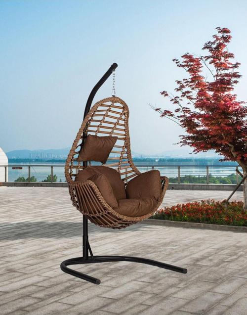 Kule Rattan Koyu Kahve Tek Kişilik, Rattan