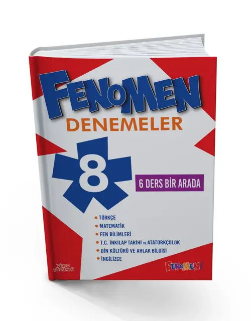 Fenomen 8. Sınıf Tüm Dersler Branş Denemeleri Fenomen Yayınları