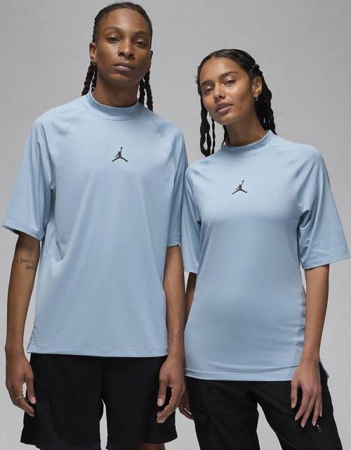 Jordan Dri Fit Sport Men's Golf T-Shirt Unisex Glof Tişört Açık Mavi
