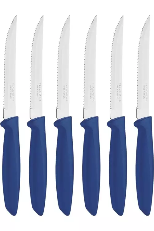 Ipanema 6 Adet Tırtıklı Steak Et Bıçağı 13cm