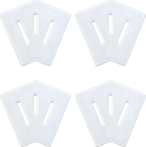 Havuz Savak Kanal Köşe Parçası Plastik 20 cm 45° (4 Adet) -ToptancıyızBiz