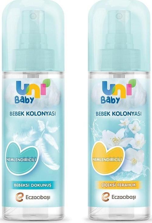 Bebek Kolonyası Çiçeksi Ferahlık 150 ml + Bebek Kolonyası Bebeksi Dokunuş 150 ml