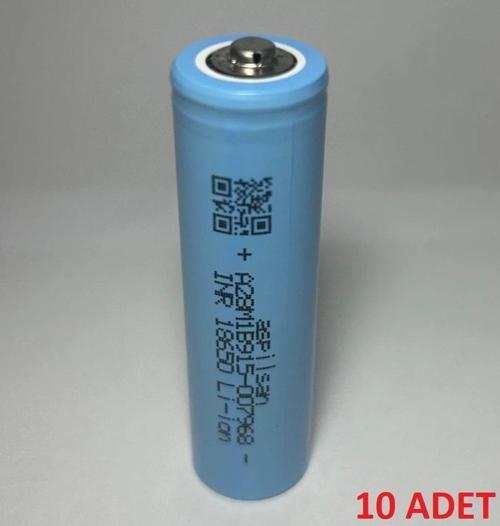 Başlı 18650 Li-Ion Pil 3.7V 2900mAh INR18650A28 - 10 Adet
