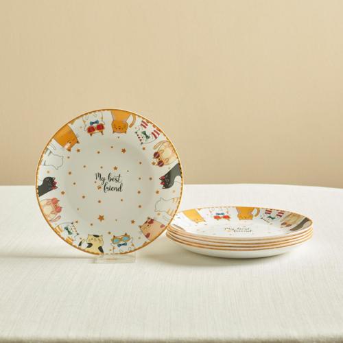 Cat Cake 6 Parça Opal Pasta Seti