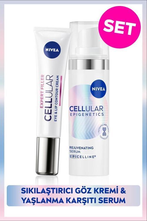 Cellular Epigenetics Rejuvenating Yaşlanma Karşıtı Serum 30ml ve Sıkılaştıcı Göz Bakım Kremi 15ml