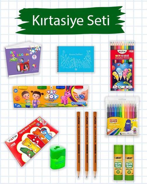 Okul Kırtasiye Seti İlk Sözlüğüm Hediyeli