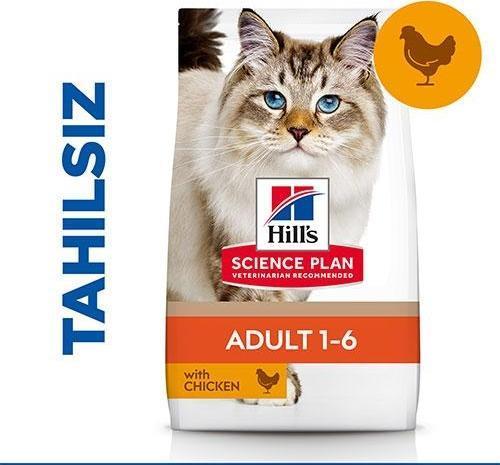 Hill’s SCIENCE PLAN No Grain Tavuklu Tahılsız Yetişkin Kedi Maması 1,5 Kg 650-605368