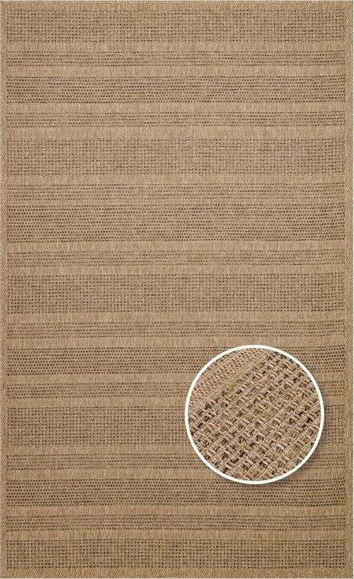 Naturel 01 Suya Dayanıklı Jüt Görünümlü Sisal Halı