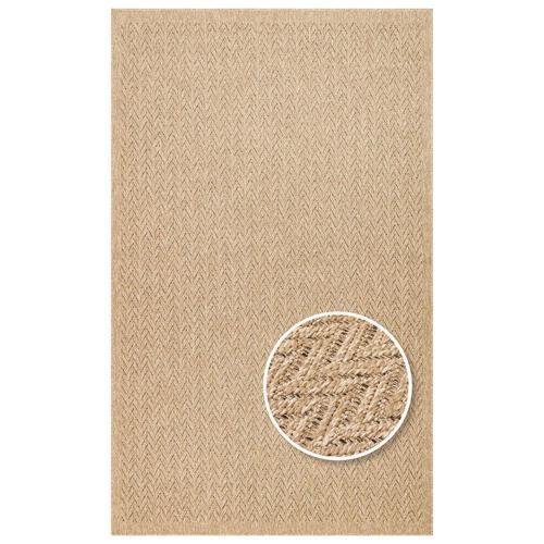 Naturel 05 Jüt Görünümlü Suya Dayanıklı Sisal Halı
