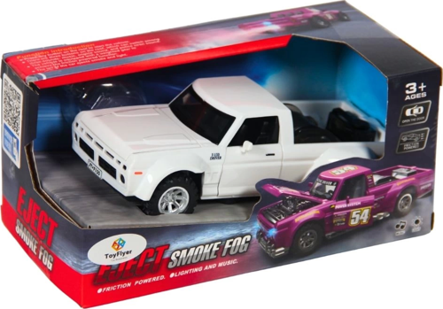 Işıklı Sesli Duman Çıkaran Sürtmeli Jeep FTP-1B