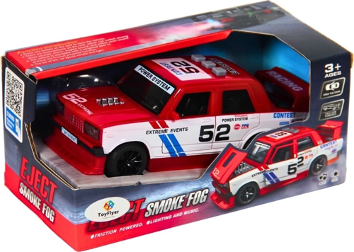 Işıklı Sesli Duman Çıkaran Sürtmeli Modifiye Araba LDP-1A