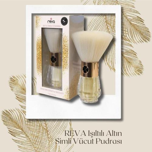 Işıltılı Altın Simli Dekolte Vücut Pudrası - Gold Explosion For Decollete - Vegan & Temiz Içerik Altın