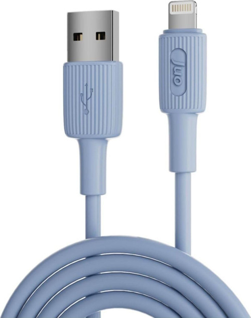 12W 2.4A USB-A to Lightning iPhone iPad Silikon Hızlı Şarj ve Data Kablosu Ma