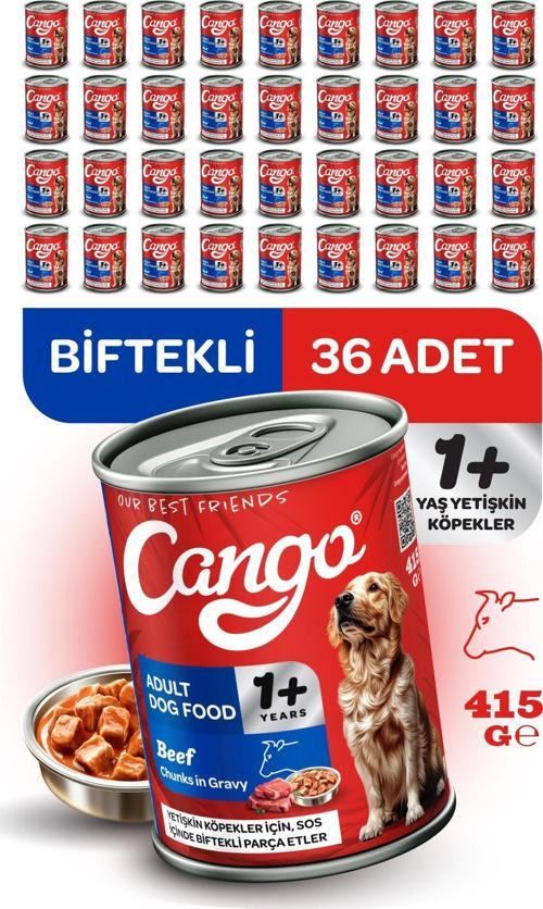 Yaş Yetişkin Köpek Maması Etli 415GR 36Lı