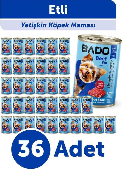 Yetişkin Yaş Köpek Maması Etli 400Gr 36'lı