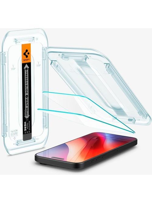 iPhone 16 Pro Cam Ekran Koruyucu Kolay Kurulum Glas.tR EZ Fit Slim HD (2 Adet) - AGL07928