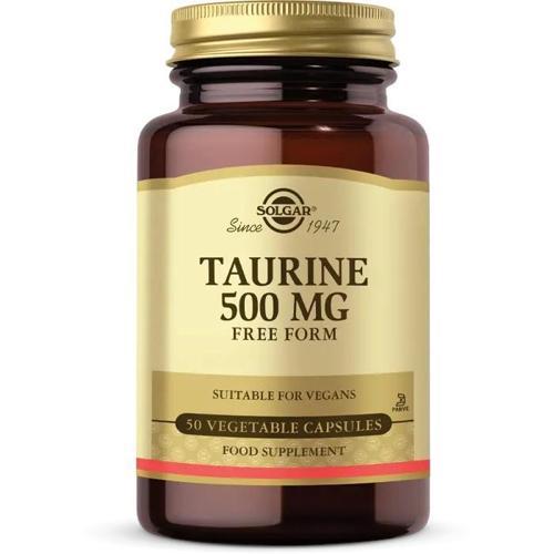 Taurin 500 mg 50 Kapsül