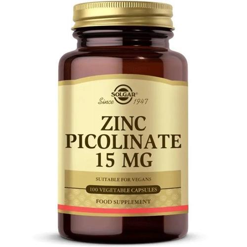Zinc Picolinate 15 Mg 100 Kapsül