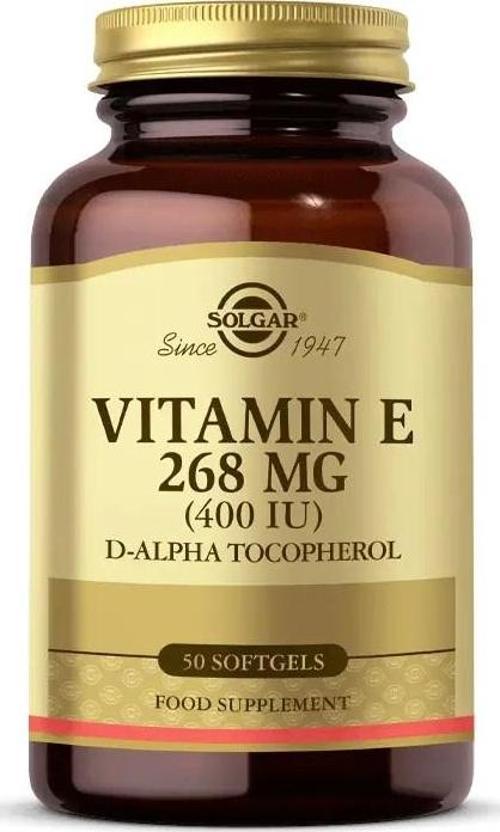 Vitamin E 400 IU 268 Mg 50 Kapsül