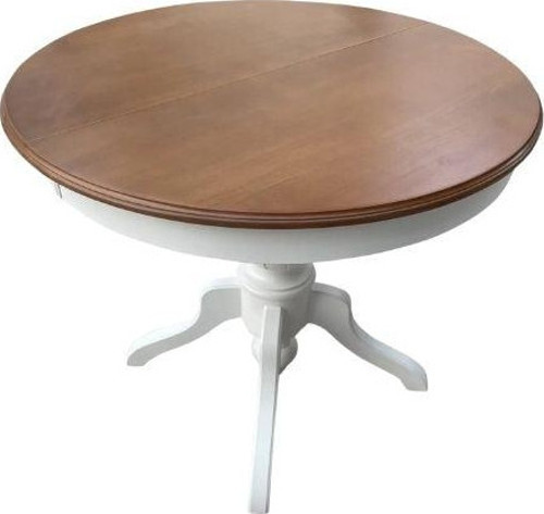 Lindon Baba Ayak Yuvarlak Açılır Masa 90x90