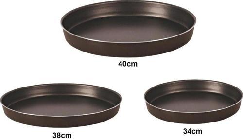 Onyx Teflon Tepsi  Seti 34-38-40 Cm