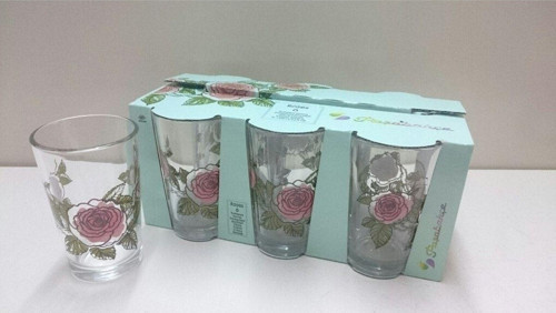 Roses 6'Lı Kahve Yanı Su Bardağı 52291