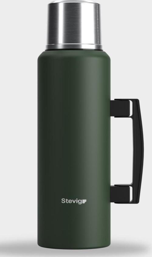 4 Camp Klasik Vakumlu Kulplu Çelik Termos 1.5 Lt. Green St-206 Stevig