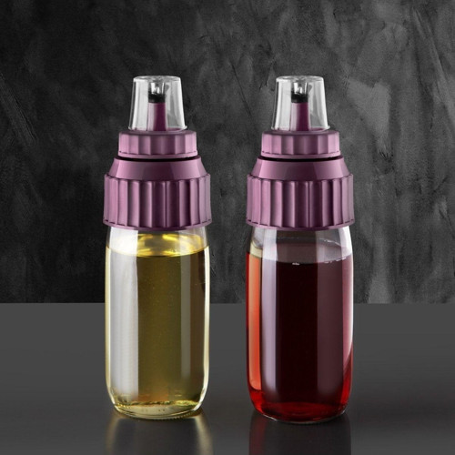 2'Li Damlatmaz Akıllı Cam Yağlık Ve Sirkelik 500 Ml