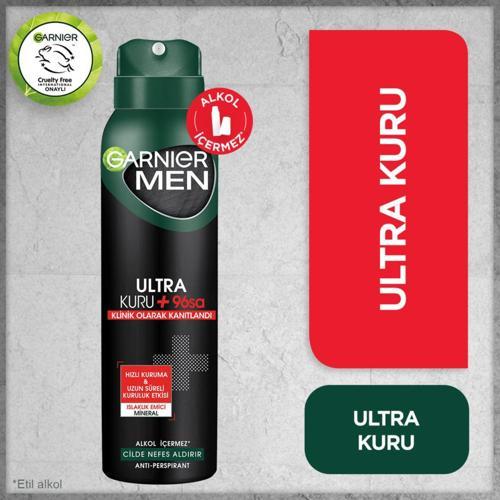 Men Ultra Kuru Aerosol Sprey 150 ml