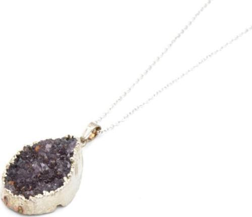 Doğal Dişli Ametist Kolye Ucu 1.kalite 001