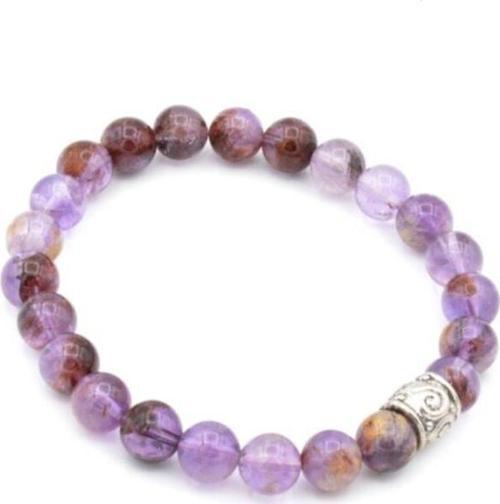 Doğal Fantom Kuvars Taşı Bileklik