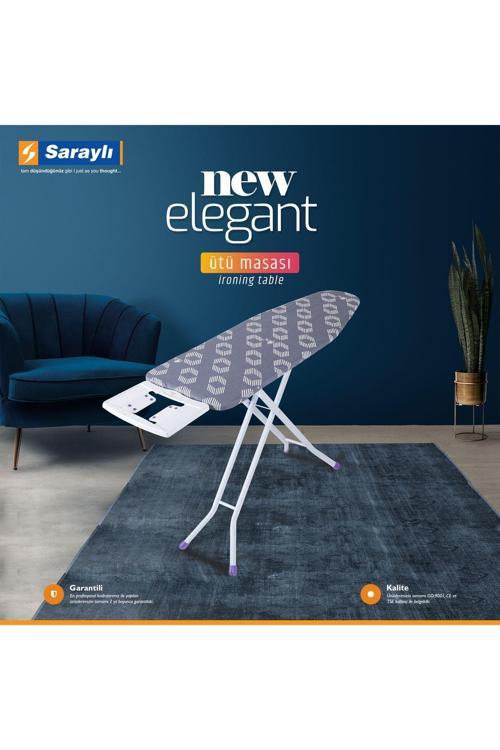 Xxx Lady New Elegant Ütü Masası Monoblok Tabla 147X42X90 Cm