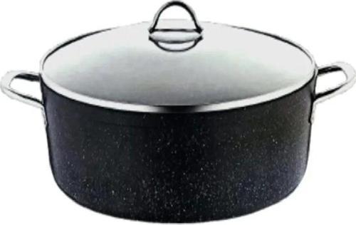 Gastro Mega 36 Cm Granit Derin Tencere 3109-Siyah