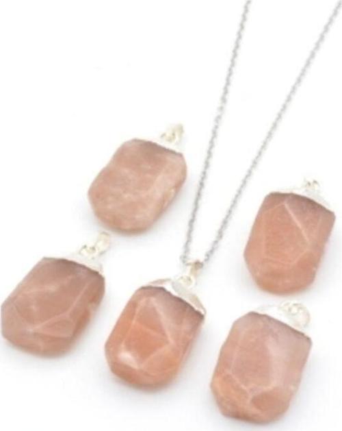 Doğal Güneş Taşı Kolye Ucu 018