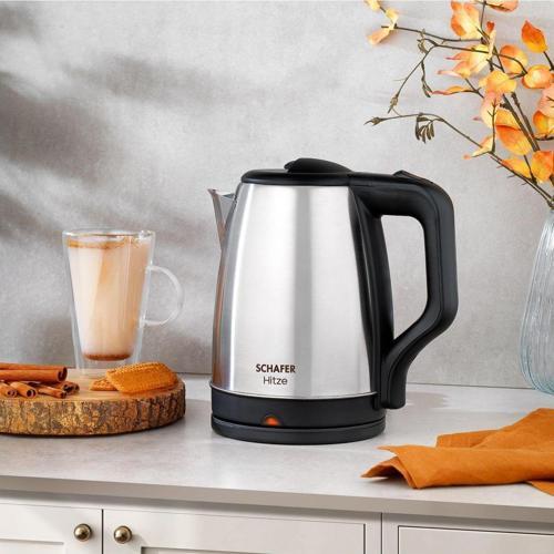 Hitze Paslanmaz Çelik Su Isıtıcı (Kettle)-İnox