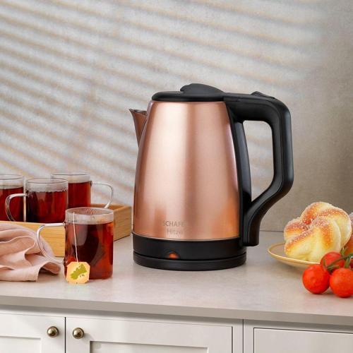 Hitze Paslanmaz Çelik Su Isıtıcı (Kettle)-Rosegold
