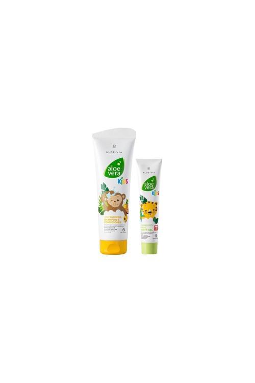 Aloe Vera Orman Arkadaşı Seti Çocuk Şampuan- Diş Macunu