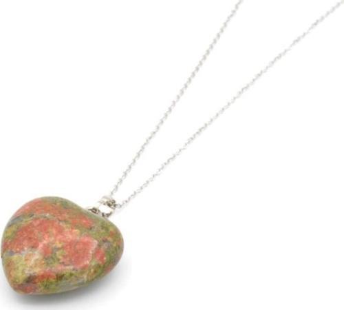 Doğal Kalp Unakit Kolye Ucu 1.kalite 001