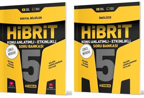 Hız 2025 5. Sınıf İngilizce + Sosyal Bilgiler Hibrit - Konu Seti 2 Kitap